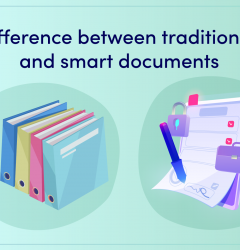 Difference between traditional and smart documents