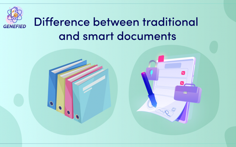 Difference between traditional and smart documents